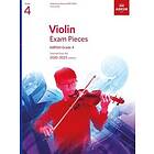 Abrsm: Violin Exam Pieces 2020-2023, ABRSM Grade 4, Score & Part