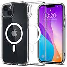 Spigen iPhone 14 Plus Skal Crystal Hybrid MagFit Vit