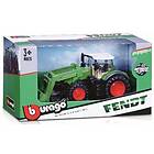 Bburago BURAGO Traktor (sortiment) Fendt 1050 Offisiell Vario varehandel Grøn w/front loader 10cm