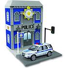 Bburago Street Fire City Police Station 1:43 Incl. 1 Car