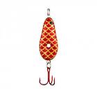 Lindy Fishing Tackle Glow Spoon 7g Orange Tiger