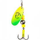 Savage Gear Caviar Spinner #3 9,5g 07-Fluo Yellow / Chartreuse