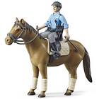 Bruder Figurine of a policeman on horseback 62507