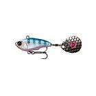 Savage Gear Fat Tail Spin 6,5cm, 16g Sinking Blue Silver Pink