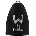 Westin Fishing Add-It Tungsten Bullet Weights Matte Black 4-pack