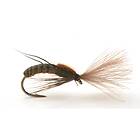 Umpqua flugor Super Emerging Caddis Brown Olive 16