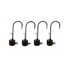 Bite of Bleak Lead Ned Head 3,5g 1/0 Dark Brown 4-pack