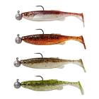 Savage Gear Fat Minnow T-Tail RTF 7.5cm, 5g 7.5g #1/0 Sinking Clearwater Mix 4+4