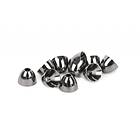 Fly-Dressing Coneheads L (6,3mm) Black Nickel