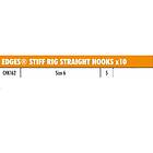 Fox Edges Armapoint Stiff Rig Straight Size 6