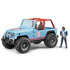 Bruder Jeep Cross Country Racer med Figur 02541