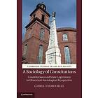 Chris Thornhill: A Sociology of Constitutions