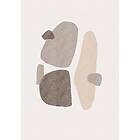 Venture Home Posters Shapes 50x70 Sort/vit 70x100