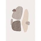 Venture Home Posters Shapes 50x70 Sort/vit