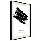 Artgeist Poster Affisch Zodiac Gemini Signs: [Poster] 40x60 A3-DRBPRP0385l_cr_pp