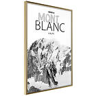Artgeist Poster Affisch Mont Blanc [Poster] 40x60 A3-DRBPRP1410l_zr