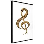 Artgeist Poster Affisch Treble Clef [Poster] 20x30 A3-DRBPRP0935s_cr