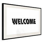 Artgeist Poster Affisch Welcome [Poster] 60x40 A3-DRBPRP0134l_cr_pp