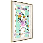 Artgeist Poster Affisch Always Be Yourself [Poster] 30x45 A3-DRBPRP0318m_zr_pp