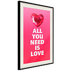 Artgeist Poster Affisch Dreamlike Heart [Poster] 40x60 A3-DRBPRP1363l_cr_pp