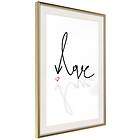 Artgeist Poster Affisch This is Love [Poster] 40x60 A3-DRBPRP1621l_zr_pp