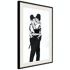Artgeist Poster Affisch Kissing Coppers [Poster] 30x45 A3-DRBPRP1510m_cr_pp