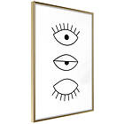 Artgeist Poster Affisch In the Blink of an Eye [Poster] 20x30 A3-DRBPRP1319s_zr