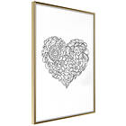 Artgeist Poster Affisch Ethnic Heart [Poster] 30x45 A3-DRBPRP1594m_zr