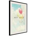 Artgeist Poster Affisch Don't Grow Up [Poster] 20x30 A3-DRBPRP1161s_cr_pp