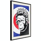 Artgeist Poster Affisch Queen of Monkeys [Poster] 40x60 A3-DRBPRP0987l_cr_pp