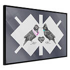 Artgeist Poster Affisch Couple of Starlings [Poster] 60x40 A3-DRBPRP0129l_cr
