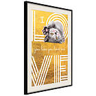 Artgeist Poster Affisch I Love You like Me [Poster] 30x45 A3-DRBPRP1631m_cr_pp