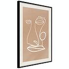 Artgeist Poster Affisch White Portrait [Poster] 20x30 A3-DRBPRP1016s_cr_pp