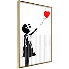 Artgeist Poster Affisch Cut Banksy [Poster] 40x60 A3-DRBPRP0337l_zr