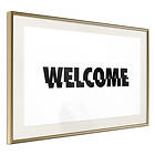 Artgeist Poster Affisch Welcome [Poster] 90x60 A3-DRBPRP0134x_zr_pp