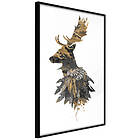 Artgeist Poster Affisch Forest Deer [Poster] 20x30 A3-DRBPRP1284s_cr