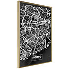 Artgeist Poster Affisch Negative Porto Map: [Poster] 30x45 A3-DRBPRP1286m_zr