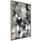 Artgeist Poster Affisch Black and White Diamonds [Poster] 40x60 A3-DRBPRP0418l_zr