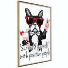 Artgeist Affisch Surround Yourself With Positive People [Poster] 30 A3-DRBPRP0459m_zr