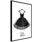 Artgeist Poster Affisch Little Black Dress [Poster] 30x45 A3-DRBPRP0509m_cr