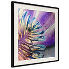 Artgeist Poster Affisch Colourful Monstera [Poster] 30x30 A3-DRBPRP0028l_cr_pp
