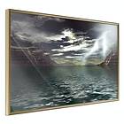 Artgeist Poster Affisch Storm on the Lake [Poster] 60x40 A3-DRBPRP0207l_zr