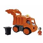 BIG Power-Worker Garbage truck & track set