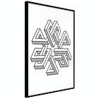 Artgeist Poster Affisch Geometric Clover [Poster] 30x45 A3-DRBPRP0804m_cr