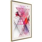 Artgeist Poster Affisch Abstract Triangle [Poster] 30x45 A3-DRBPRP0686m_zr_pp