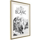 Artgeist Poster Affisch Mont Blanc [Poster] 40x60 A3-DRBPRP1410l_zr_pp