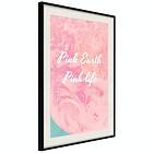 Artgeist Poster Affisch Pink Earth Life [Poster] 20x30 A3-DRBPRP1145s_cr_pp