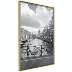 Artgeist Poster Affisch Bikes On Bridge [Poster] 20x30 A3-DRBPRP0661s_zr