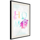 Artgeist Poster Affisch Rainbow Home [Poster] 40x60 A3-DRBPRP0325l_cr_pp