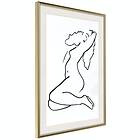 Artgeist Poster Affisch Dreamy Lady [Poster] 40x60 A3-DRBPRP1038l_zr_pp
